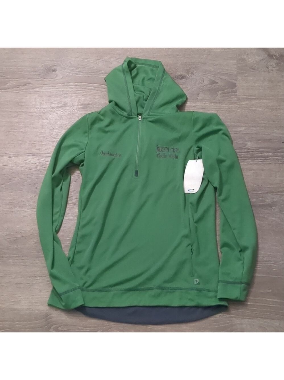 Alo cool fit jazzercise chula vista instructor 1/2 zip hoodie pullover size XL